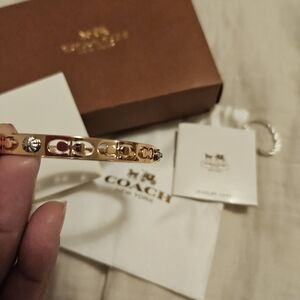Coach Gold and Silver Bracelet